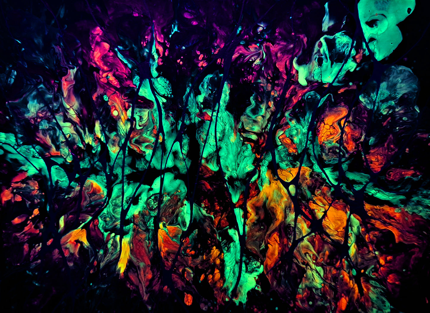 [Neurographica - Elements of Color]  Heat No. 2