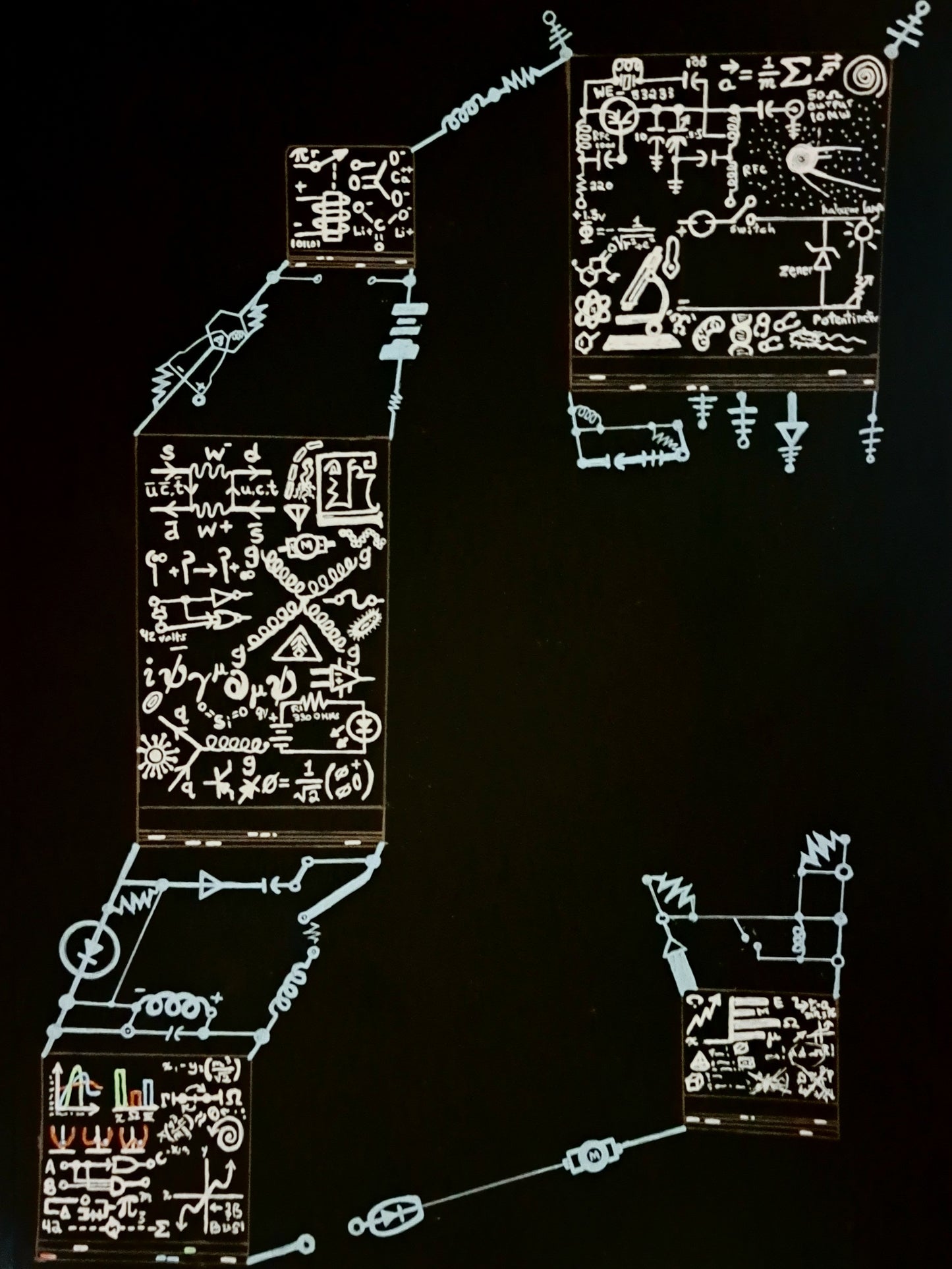 [Th3 G33ks w3r3 R1ght] Chalkboard Robot no.1