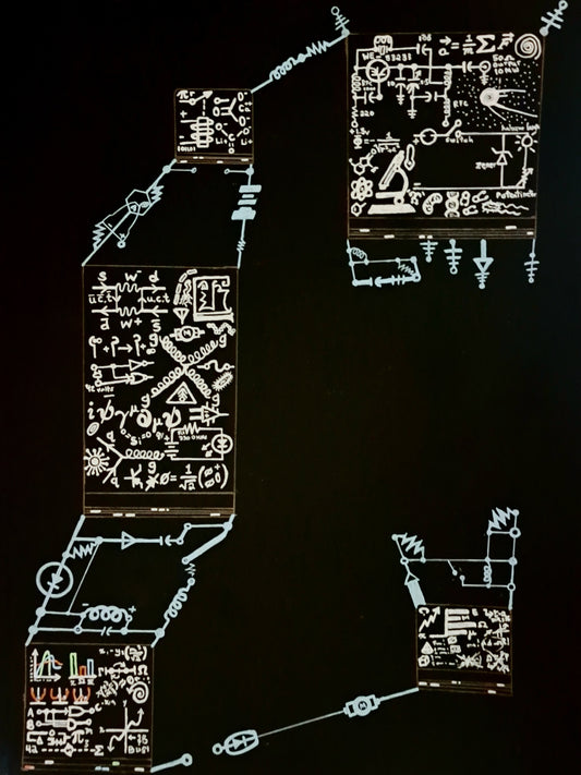 [Th3 G33ks w3r3 R1ght] Chalkboard Robot no.1