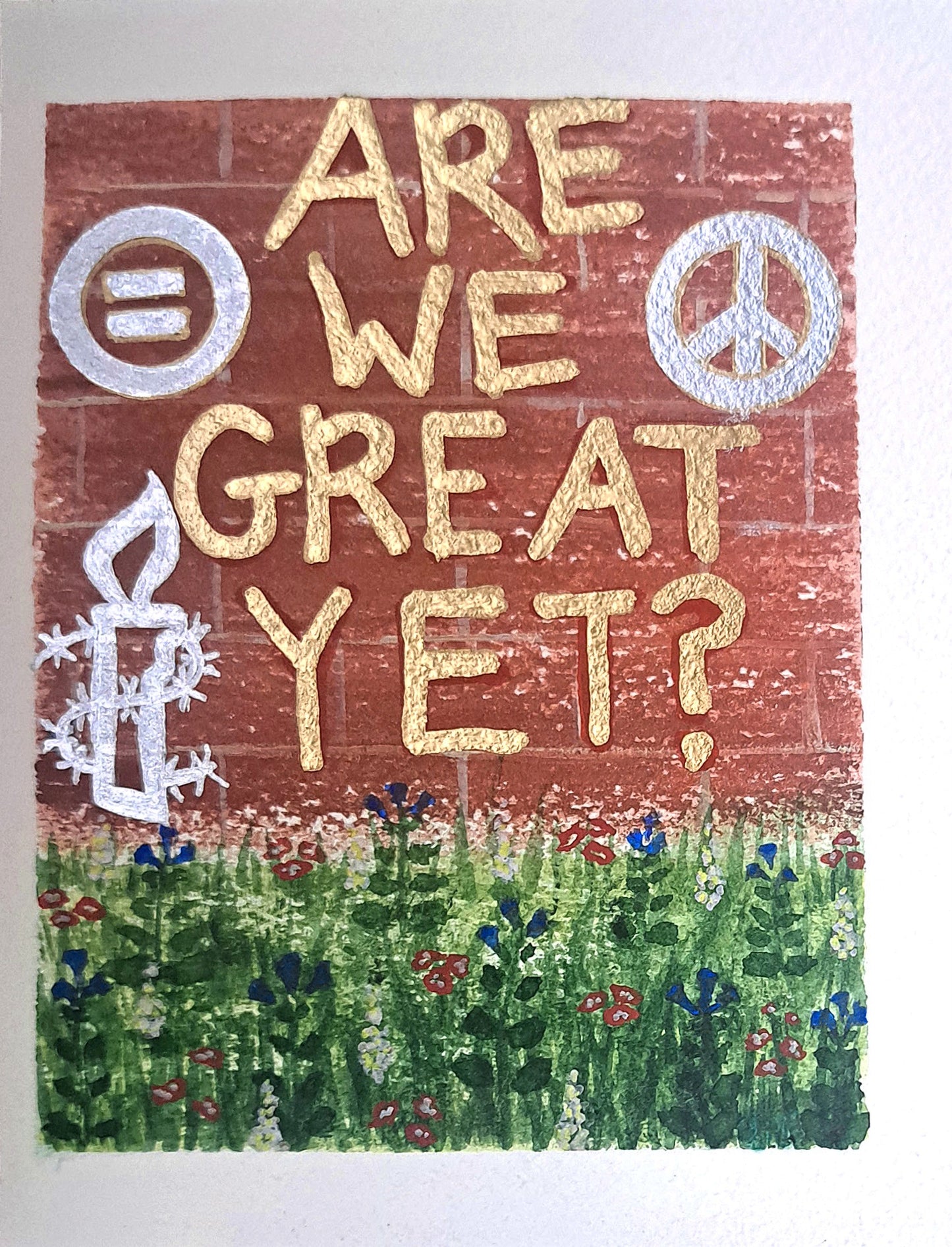 ![The Writing is on the Wall] Make Greatness Great Again