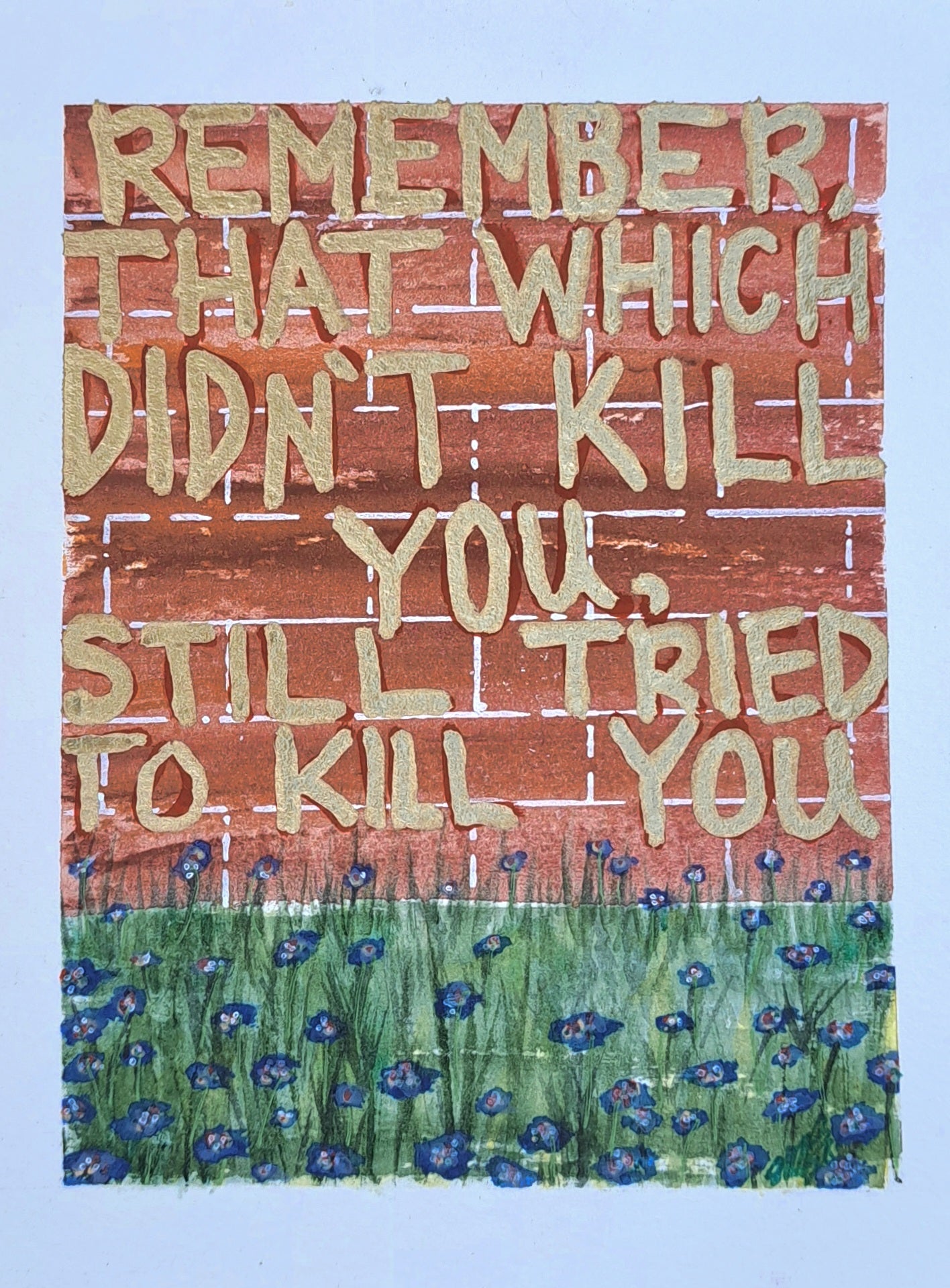 ![The Writing is on the Wall] Friendly Reminder