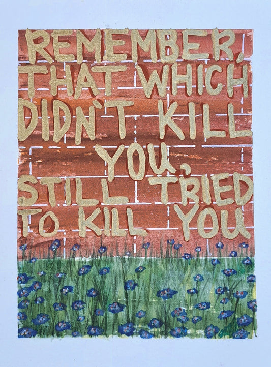 ![The Writing is on the Wall] Friendly Reminder