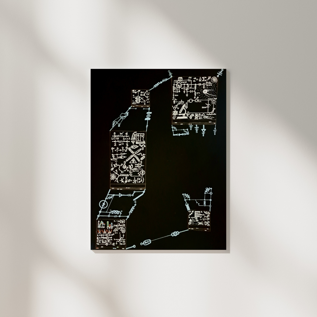 [Th3 G33ks w3r3 R1ght] Chalkboard Robot no.1