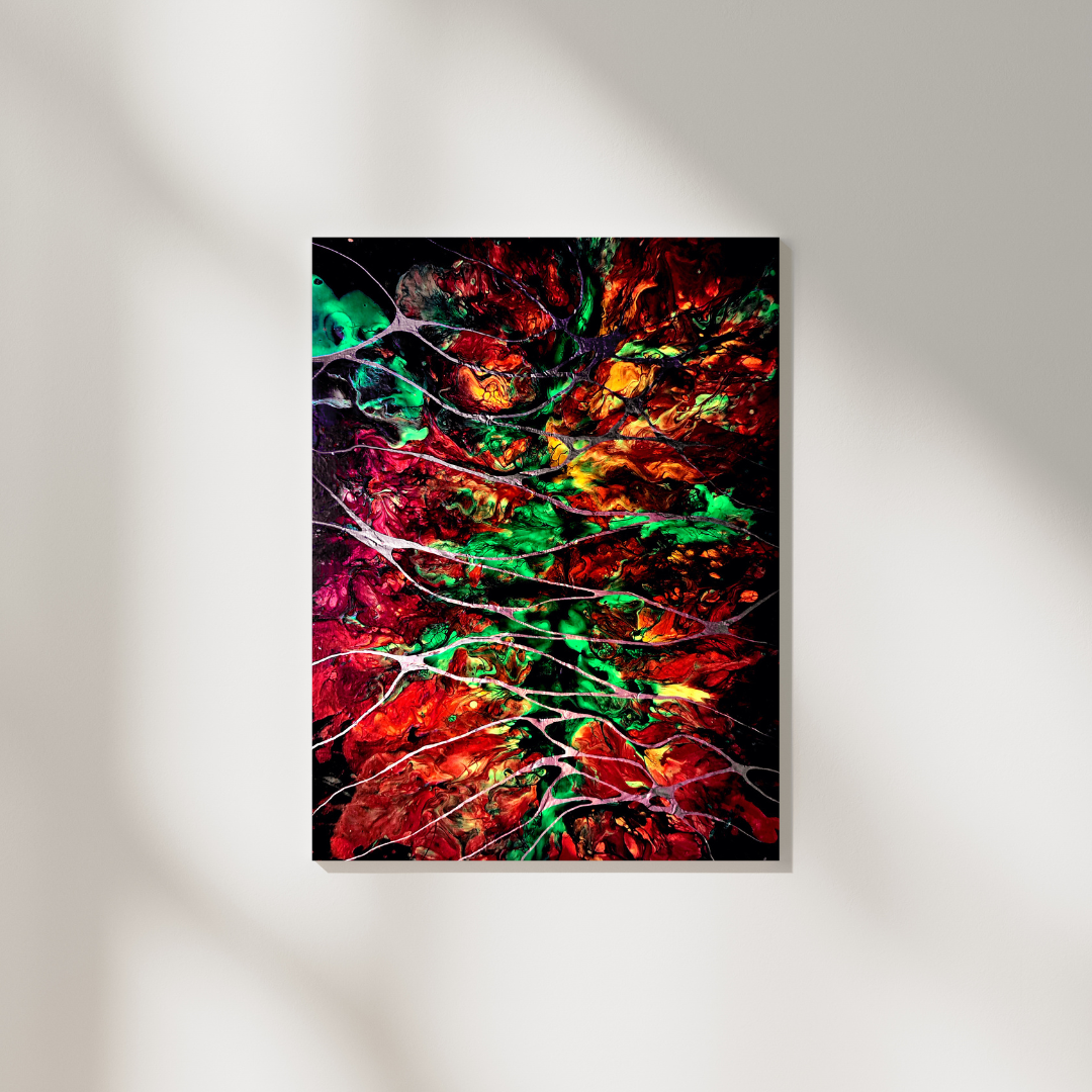 [Neurographica - Elements of Color]  Heat No. 2